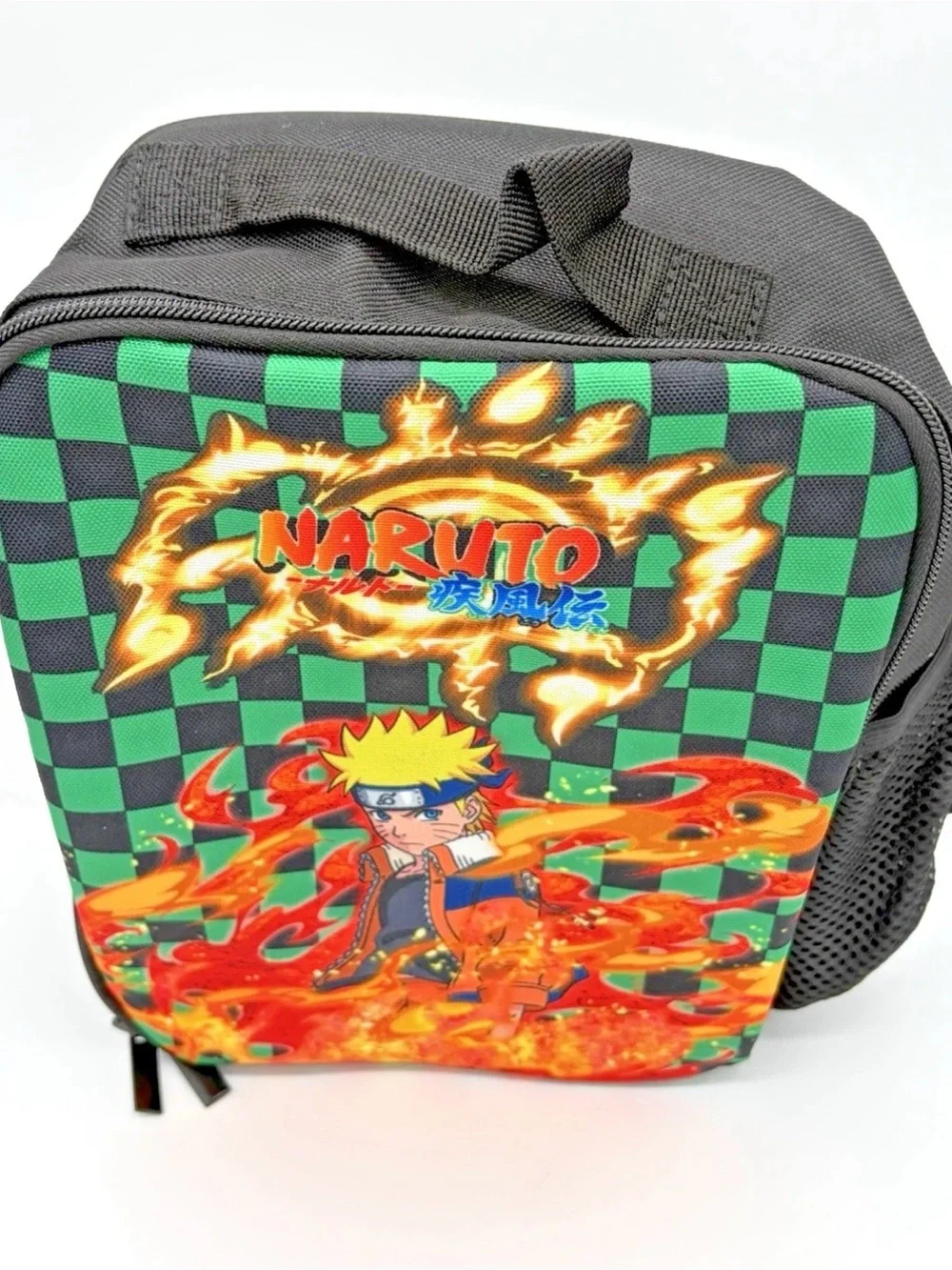 Naruto Shippuden Naruto Uzumaki Crossbody Shoulder Lunch Bag, New Without Tags
